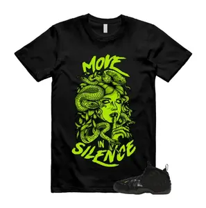 Neon Energy Black Outfit Tee, Foam Black Match Sneakerhead Shirt, Black Foam Shirt for Adult & Youth, Streetwear Cotton Graphic Tee