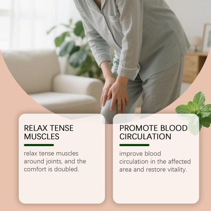 Joint Relief Massage Cream 100G for Knee Lumbar Neck Handle Foot Repair with Glucosamine Chondroitin Sulfate MSM Ginger Root Extract & Eucalyptus Oil