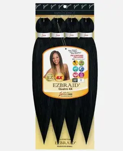 EZ Braid Quatro 4X Pre-Stretched 20" - Color (1) hair extensions