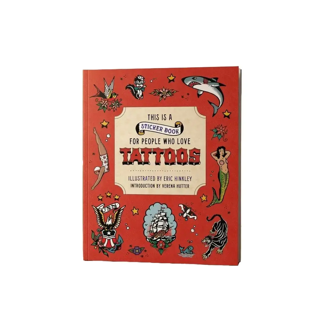 This is a Sticker Book for People Who Love Tattoos Book