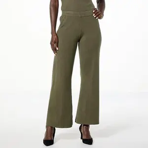 MarlaWynne WynneLayers SoftKNIT Sweater Knit Flared Pant