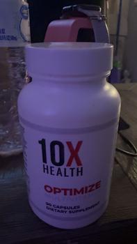 10X Health Optimize Methylated Multivitamin - 90 Capsules (Gluten-Free, EXP 06/2027)