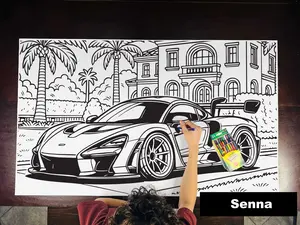 Senna Table Size Coloring Sheet
