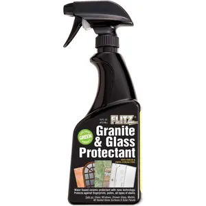Granite & Glass Protectant - 16oz Bottle of -Made Granite Sealer and Glass Countertop Protector - Cleans & Prevents Liquid, Stains, & Others - Also Works  Marble &  Metals (1 Pack)