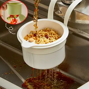 Hanging Sink Drain Basket, Kitchen Faucet Storage Rack, Space-Saving Design, Easy Installation, Durable Material, Ideal for Home Use