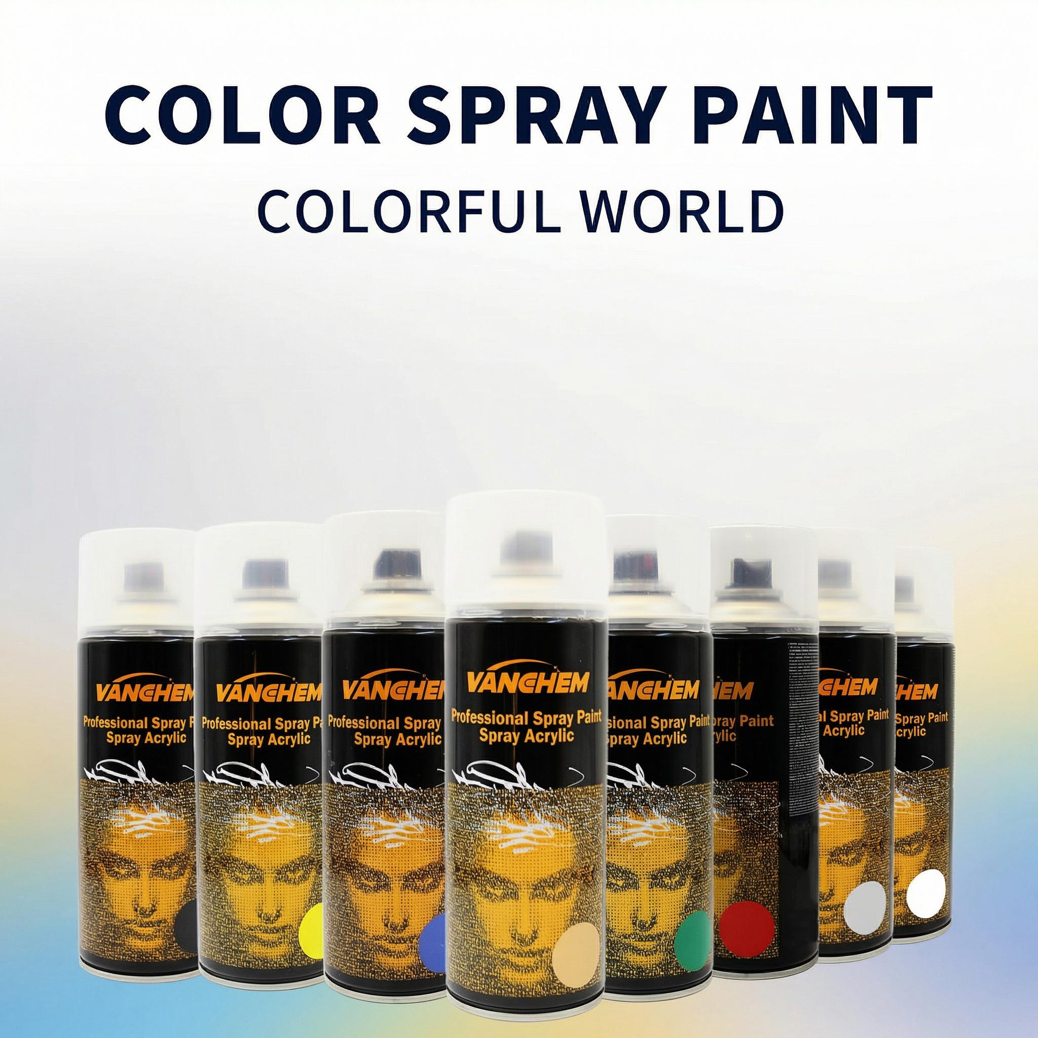 Eco-Friendly Waterproof Spray Paint - Fast Drying, High Coverage for DIY Upcycling, Furniture, Metal & Plastic