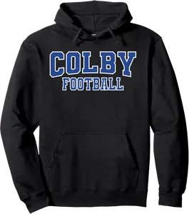 Colby College Football Apparel Sports Fan Pullover Hoodie - Willianam Shop 98B0DPND29KX