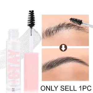 1PC Natural 3D Clear Brow Styling Gel - Long Lasting Waterproof, Quick Drying, Easy to Use & Fast Application, Suitable for Daily Makeup, Suitable for All Brow Styles, Gentle and Delicate, Quick Eyebrow Painting, Cosmetic