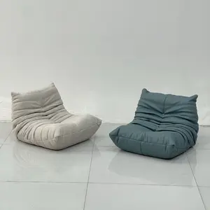 【high quality】Small size leather Floor Chair, dog sleeping chair Mid Century Armless leather Floor Sofa, Soft Premium Corduroy Floor Lounge Chair, Foam Sofa Accent Chair for Living Room Bedroom and Office chair Amazon find corner couch