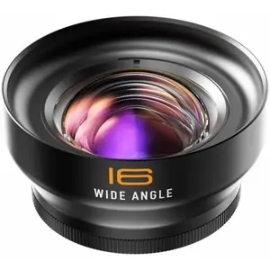 iPhone Xiaomi Huawei Samsung Cell Phone Lens Attachments 16mm Wide Angle Deformable Lens for Portrait, fisheye, telephoto, macro, and telephoto
