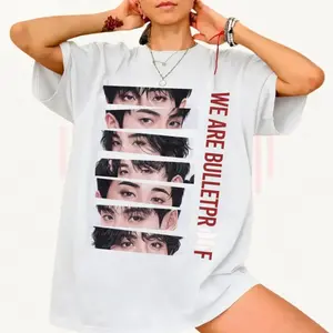 BT21 Tour 2026 T-Shirt Unisex - Kpop Band Graphic Army Fan Gift Short Sleeve Crew Neck Tee