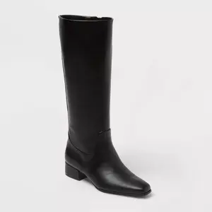 Women’s Rhi Boots with Memory Foam Insole – Universal Thread Black 5.5