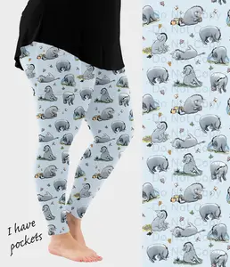 Classic Donkey Leggings w/ Pockets (ready to ship)