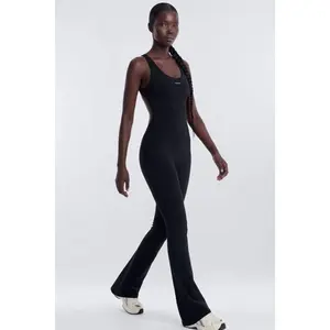 CloudForm 32″ Inseam Backless Sports Jumpsuit - Black T