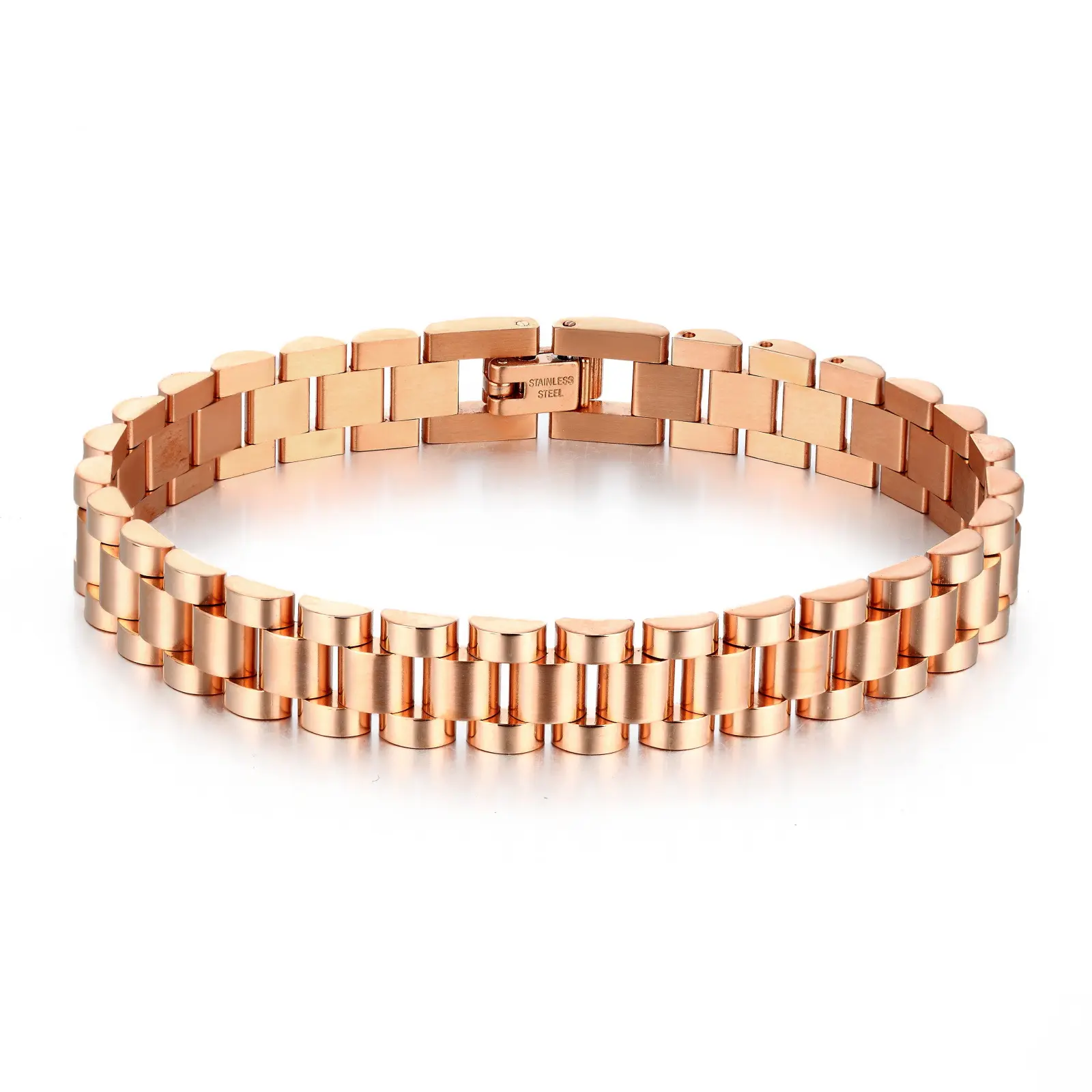 Ctiy Fashion Watch Strap Chain Bracelets for Women & Men,Jewelry Gift.Fashionable and trendy style bracelet - business style watch chain - adjustable jewelry - titanium and steel watch chain