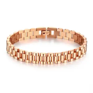 Ctiy Fashion Watch Strap Chain Bracelets for Women & Men,Jewelry Gift.Fashionable and trendy style bracelet - business style watch chain - adjustable jewelry - titanium and steel watch chain