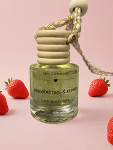 Strawberries and cream car diffuser