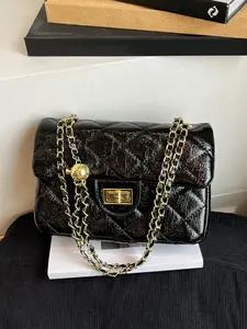 Mini Simple Versatile Quilted Design Small Square Bag, Shoulder Crossbody Bag for Daily Outing, Date, Dinner, Perfect for Everyd, Crossbody Chain Bag, Crossbody Purse