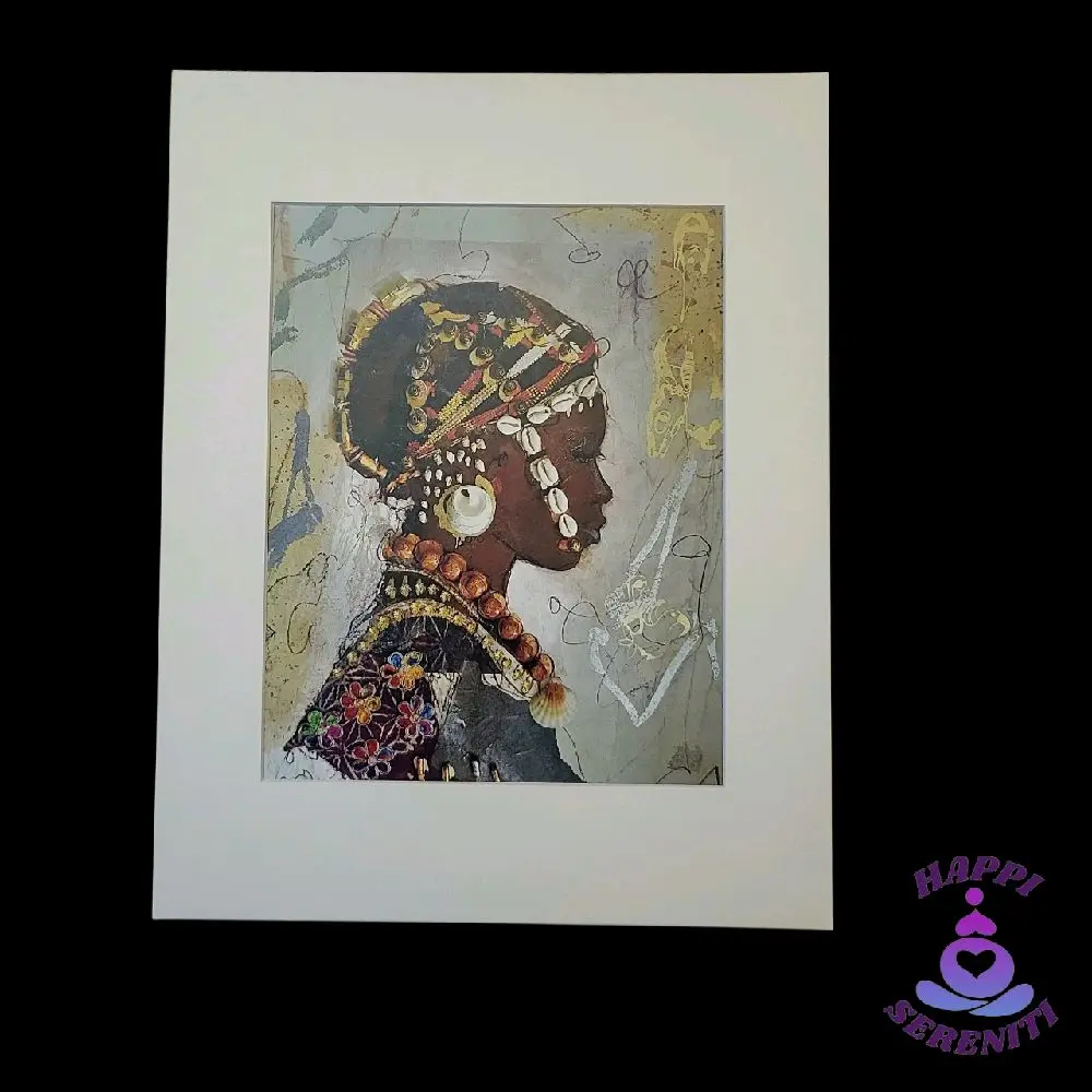 Happi Sereniti Embellished 11x14 Matted Prints