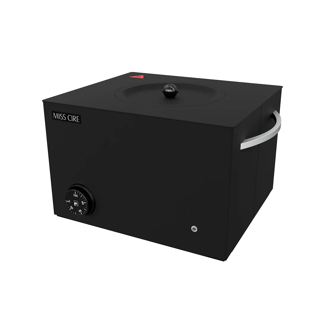 Large Black Matte Professional Hard Wax Warmer - 5 Lb