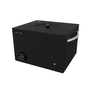 Large Black Matte Professional Hard Wax Warmer - 5 Lb