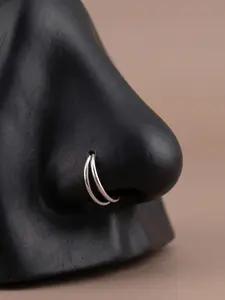 Stainless Steel Nose Ring, Lip and Ear Piercing Jewelry, Body Jewelry, Unisex Fashion Accessories, Available in Sizes 18g 20g 16g, 6mm 8mm 10mm