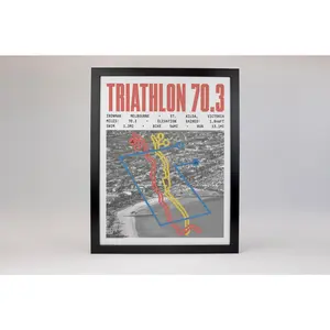 Ironman 70.3 Melbourne Poster