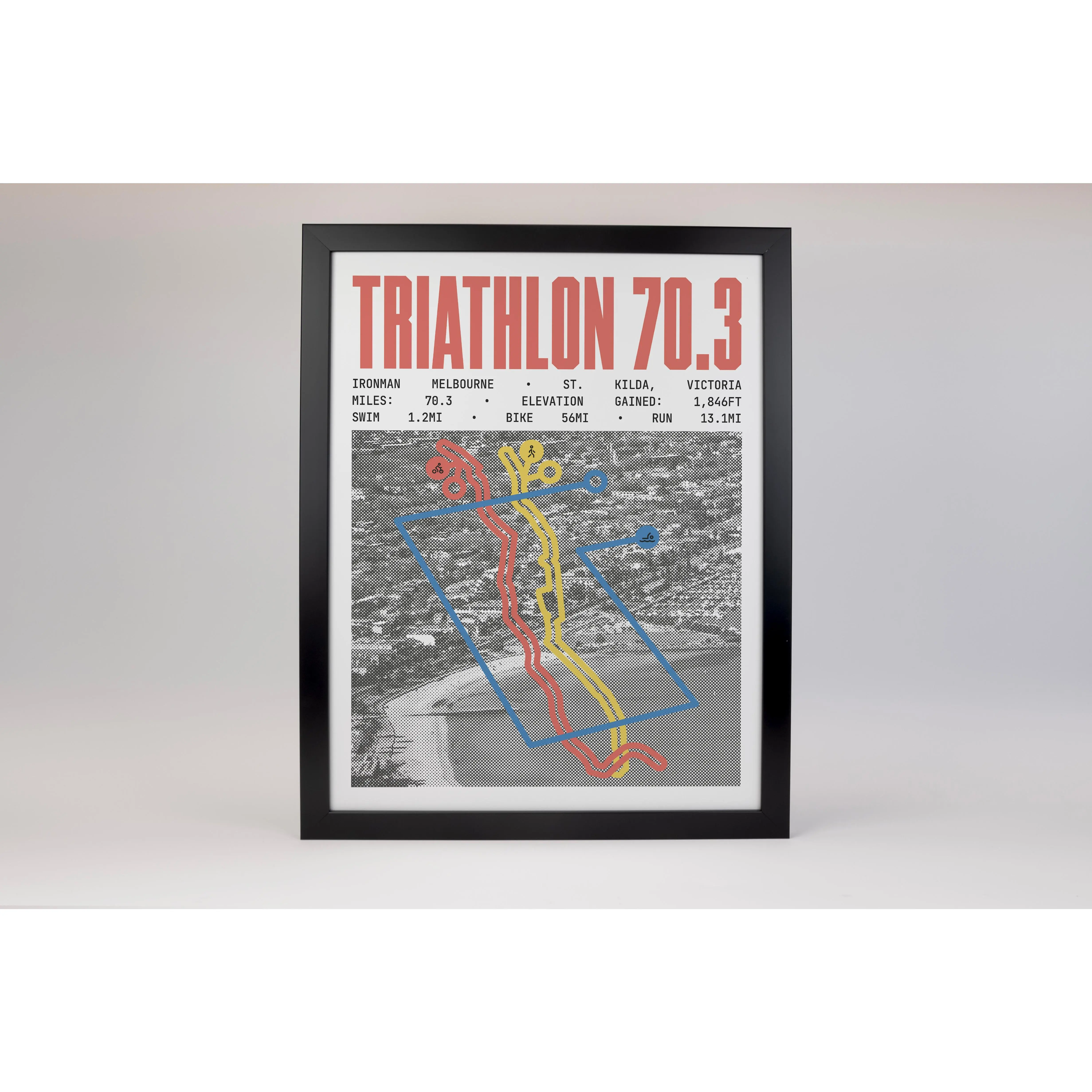 Ironman 70.3 Melbourne Poster