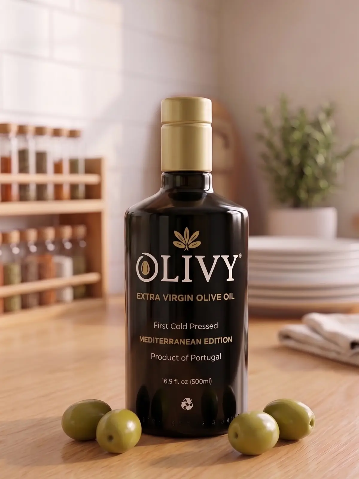 Olivy Light Single-Origin Portuguese Extra Virgin Olive Oil | 500ml