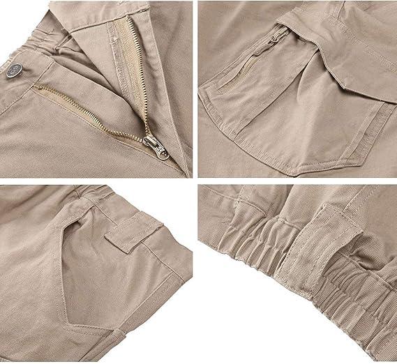 HOMUG Men's Lightweight Casual Work Pants, Men's Tactical Mountaineering Pants, Durable Multi-Functional Pockets, Horse-Faced Cuffs, Suitable for Spring and Autumn Wear. HOMUG Men's Lightweight Casual Work Pants, Men's Tactical Mountaineering Pants, Durable Multi-Functional Pockets, Horse-Faced Cuffs, Suitable for Spring and Autumn Wear.