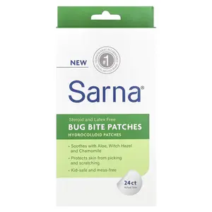 Sarna Bug Bite Patches, 24 Count Sarna Bug Bite Patches, 24 Count