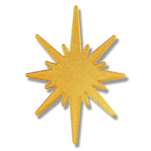 Christmas Star Magnetic Shape