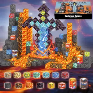 Magnetic Building Cubes 100~300PCS, STEM Educational Toys for Kids Ages 4-8, Montessori Sensory Toys for Boys & Girls, Christmas Birthday Gifts