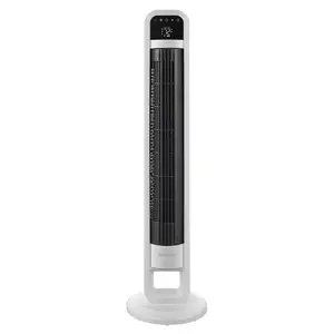 New OmniBreeze Tower Fan w/Internal Oscillation & Wi-Fi, White 4 Speed W/Remote