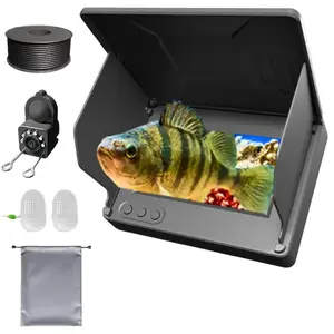 4.3" HD Underwater Fishing Camera & Fish Finder, Waterproof, Adjustable View, Night Vision, for Ocean/Stream Fishing, Outdoor Gear for Men, Father's Day Gift
