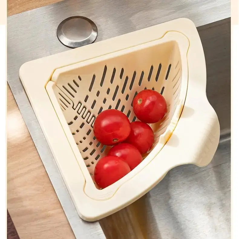Upgrade Magnetic Kitchen Sink Strainer One-Click Food Debris Filter Basket Durable Standing Drain Residue Collector Household Kitchen Gadget-MM1