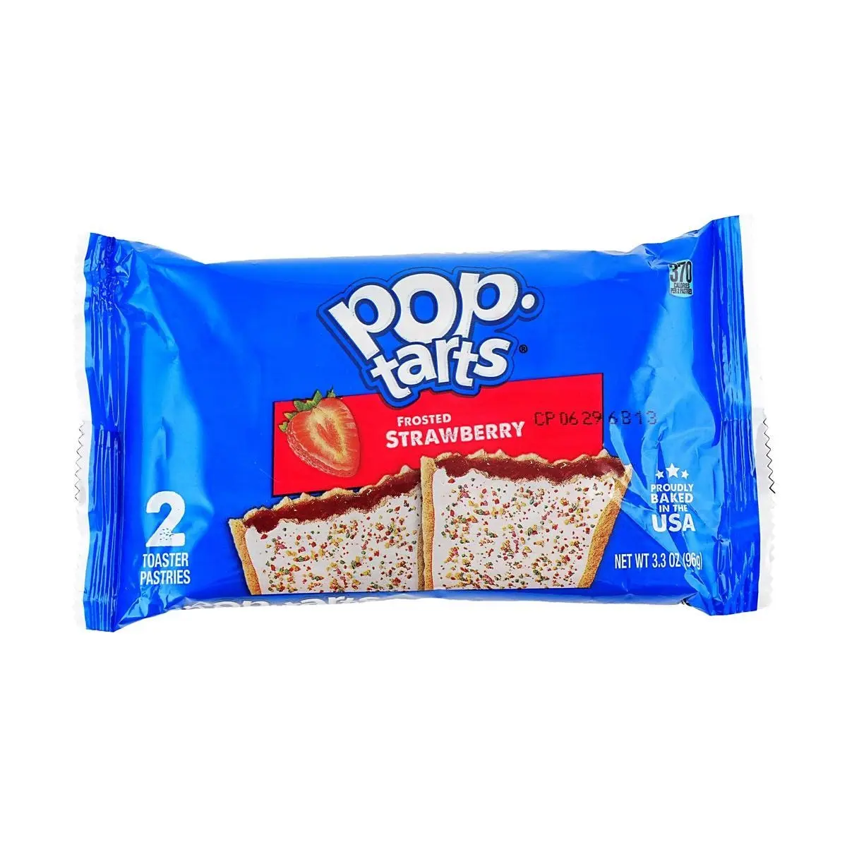Kellogg's Pop-Tarts Frosted Strawberry Pastries, 96g - Bulk Pack for Breakfast & Snacks Kellogg's Pop-Tarts Frosted Strawberry Pastries, 96g - Bulk Pack for Breakfast & Snacks