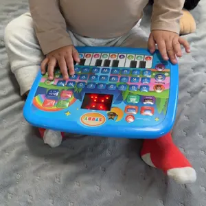 Multifunctional Learning Tablet Toy, 1 Count Phonics Learning Pad with Letters, Numbers and Music Functions, Early Education & Enlightenment Toy for Kids