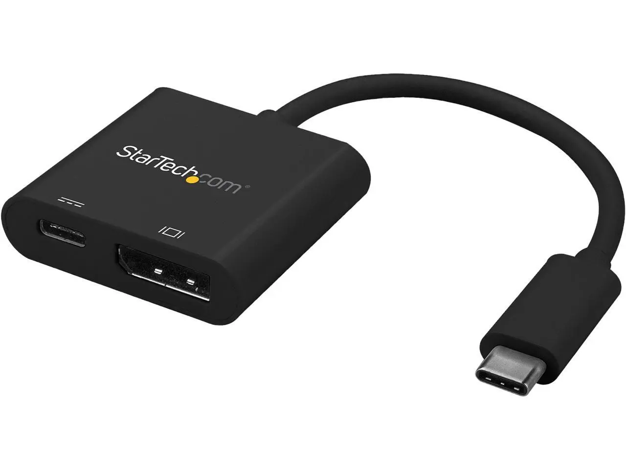 StarTech CDP2DPUCP USB C to DisplayPort Adapter - with Power Delivery (USB PD) - Power Pass Through Charging - 4K 60Hz - USB-C to DisplayPort