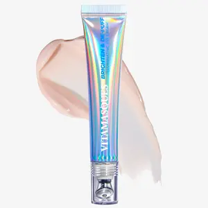 VITAMASQUES Brighten & De-puff Illuminating Eye Cream with Hyaluronic Acid, Aloe Vera, & Green Tea for Radiant Under-eye Glow Daily Niacinamide + Vegan Friendly