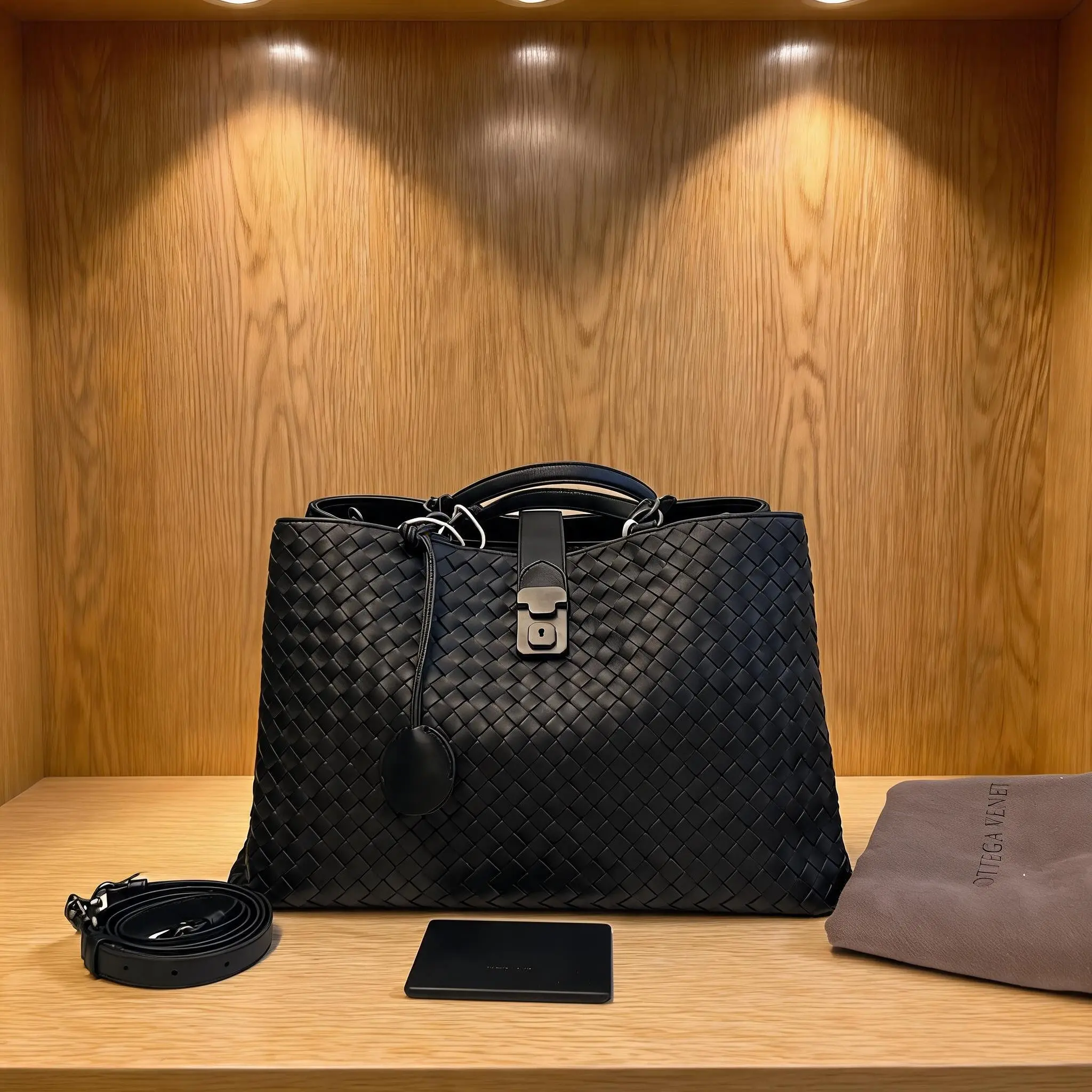 Pre-owned BOTTEGA VENETA Leather Shoulder Bag C0724259613
