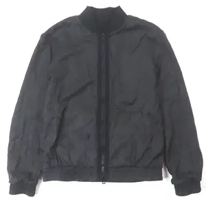 Pre-owned Louis Vuitton Cotton Small Leather Goods Monogram Nylon Reversible Double Zip Up Bomber Jacket