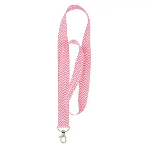 Hillman Polyester Assorted Decorative Key Chain Lanyard (Pack of 6).