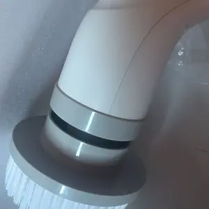 Electric Spin Scrubber,Cordless Shower Scrubber with IPX7 Waterproof, Electric Cleaning Brush, Multi-Surface Use, and Long Battery Life,Adjustable Speed & Extendable Handle,Multi-Purpose Cleaning Kit for Bathroom & Kitchen. Outdoorfun Durable