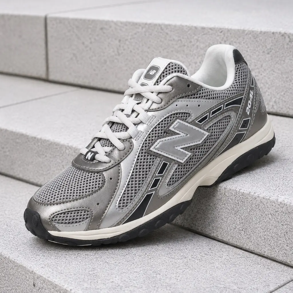 New Balance 204L Dark Silver Metallic U204L1KP Men's Fashion Sneaker New