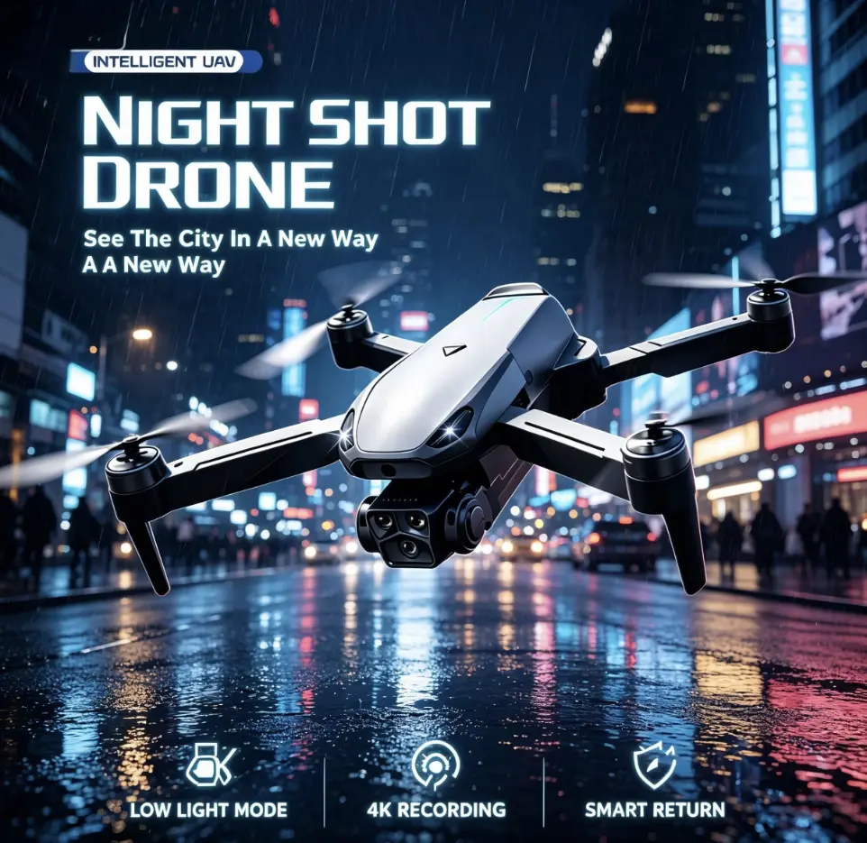 M8 Pro 2026 Foldable GPS Drone with 4K Camera Drone, High-Speed FPV Quadcopter, Stable Flight, Real-Time Live View, HD Aerial Shooting, Lightweight, Beginner Friendly, Long Flight Time, Ideal for Outdoor Landscape & Vlog Aerial Shooting