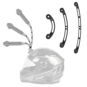 Action Camera Extension Pole for GoPro 11: Curved Aluminum Alloy Cycling Helmet Extension Pole and Mount