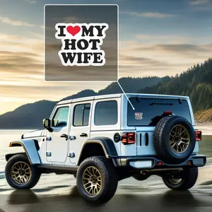 Wedding Theme Stickers, Waterproof Vinyl Car Decals, Scratch-Resistant, Durable, Ideal for Laptops, Helmets, Motorcycles, Toolboxes, Guitars, Scooters