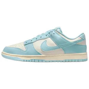 Nike Dunk Low Men's Blue Sneakers with Soft Comfort and Slip-Resistant Thin Sole Trending Shoes, House White Official Shoes to Get / Maison Mihara