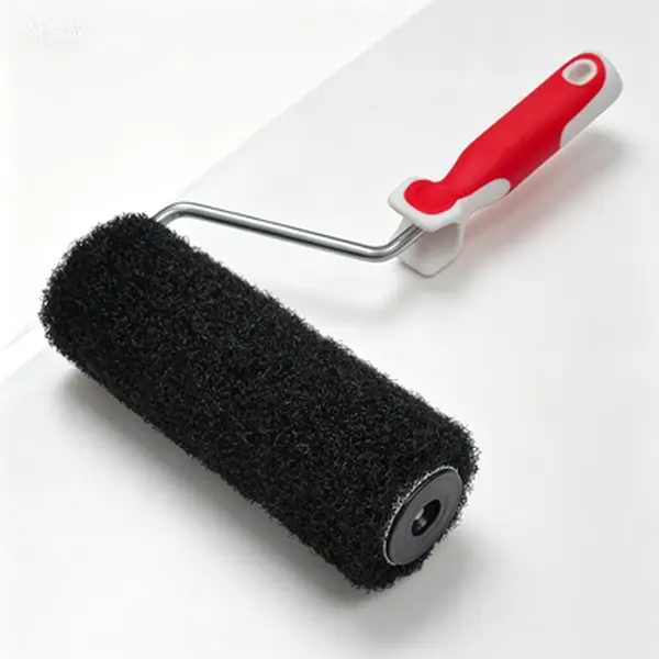 9-Inch Drywall Compound Roller| Professional Texture Roller| Heavy Duty Drywall Tool| Reusable Roller Cover| Smooth Finish Application| Ergonomic Handle Design